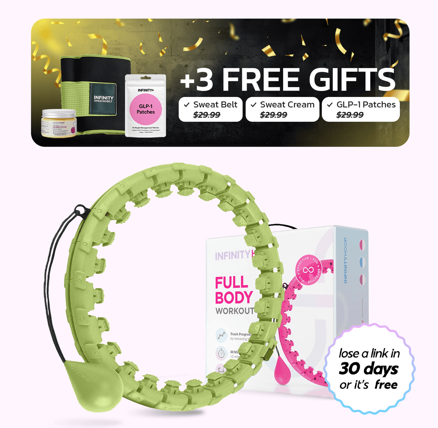 Infinity Hoop™ Challenge - New Year SALE