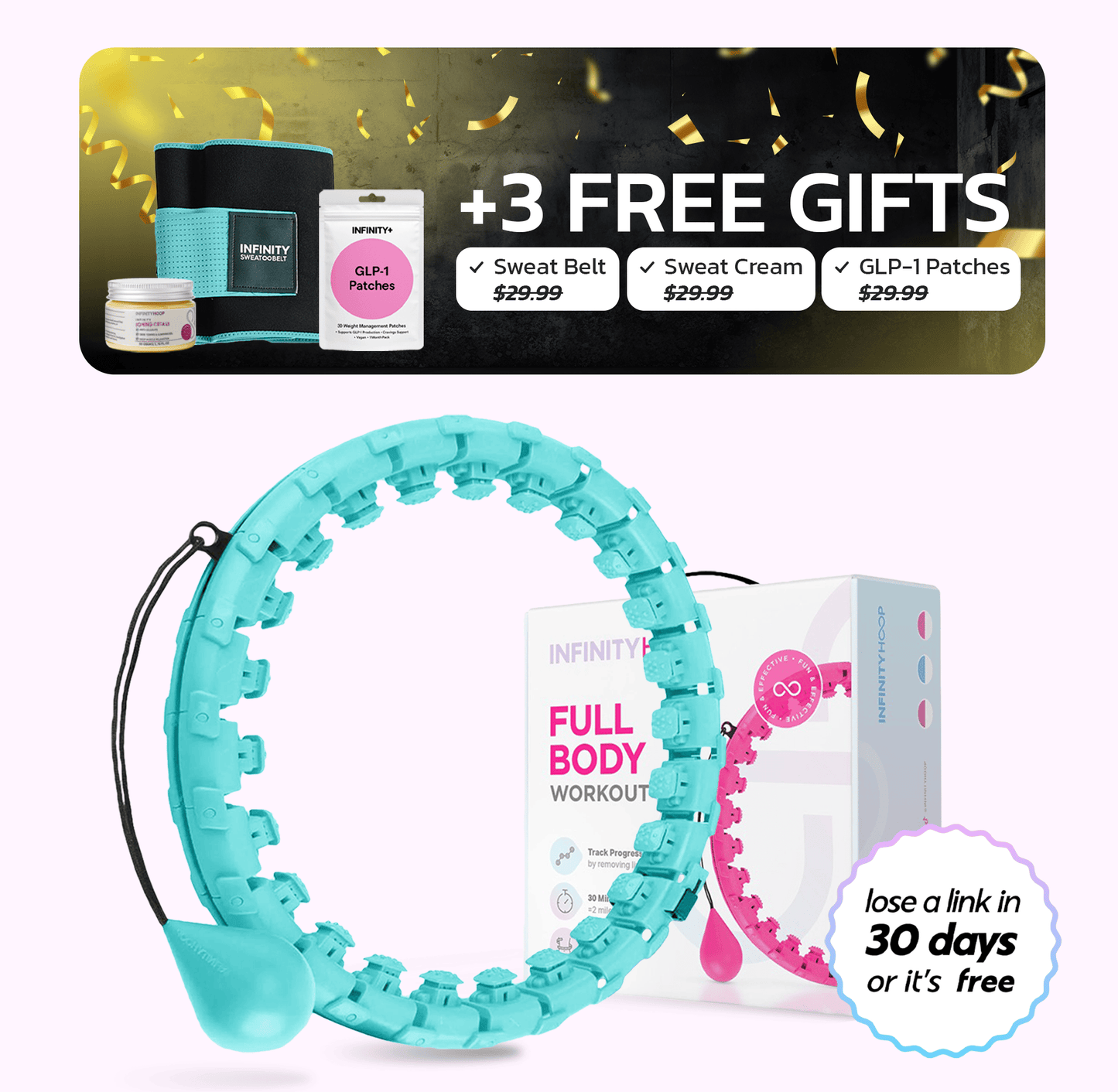 Infinity Hoop™ Challenge - New Year SALE