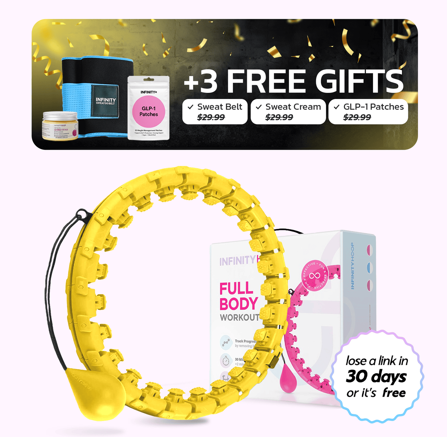 Infinity Hoop™ Challenge - New Year SALE